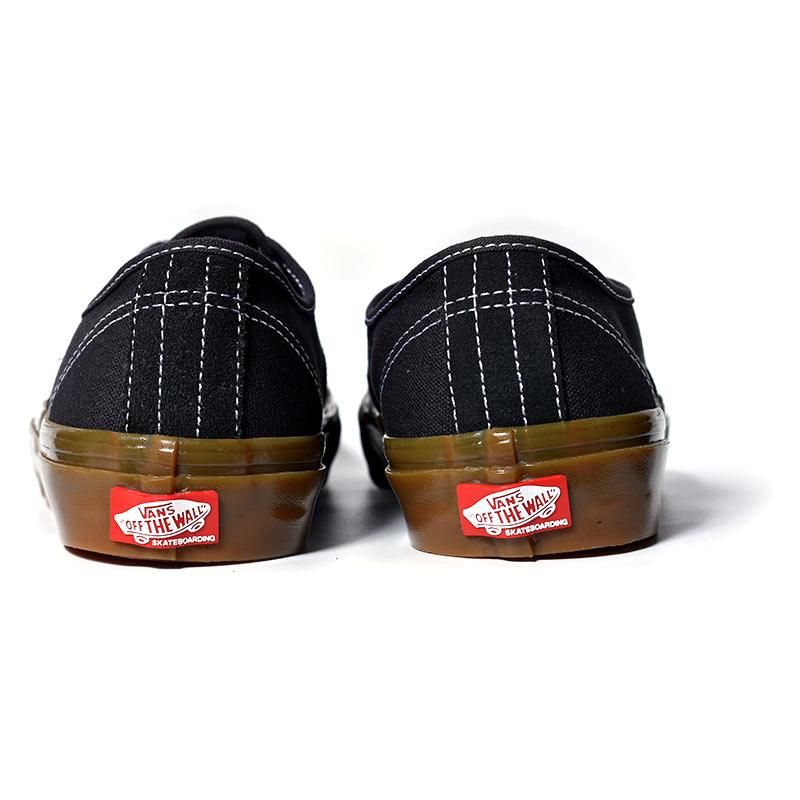 Authentic black gum outlet vans