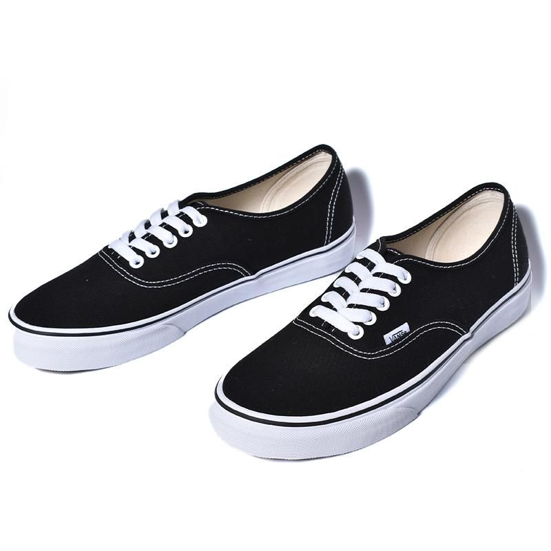 Vans authentic shop black india