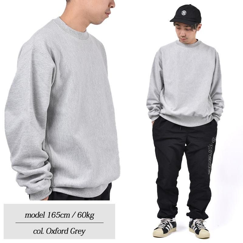 日本未発売 Champion REVERSE WEAVE CREW SWEAT Oxford Grey