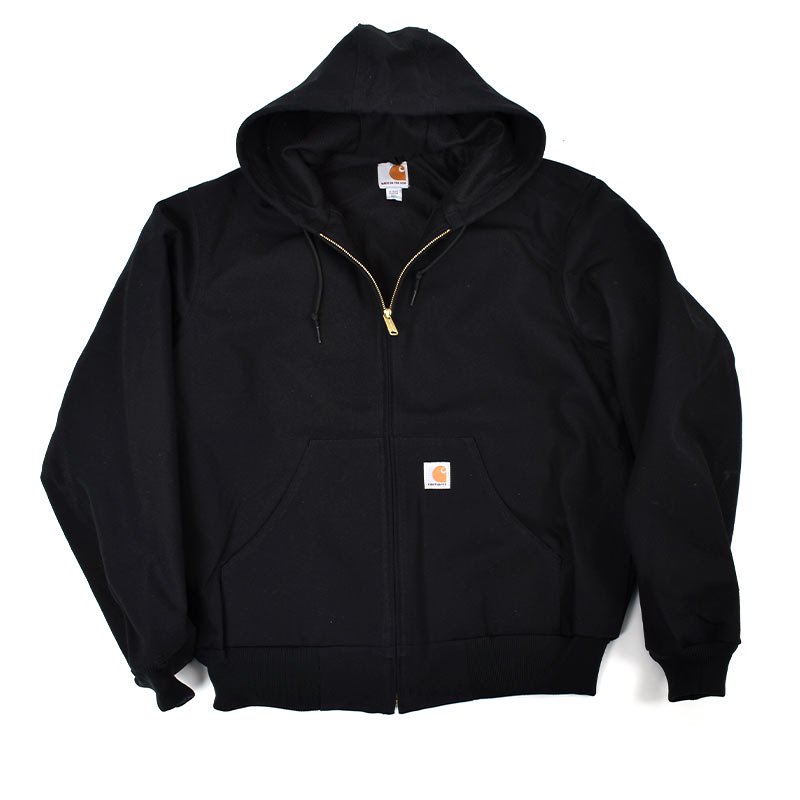 CARHARTT Thermal Lined Duck Active Jacket BLACK カーハート