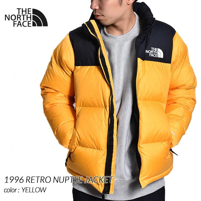 日本未発売 THE NORTH FACE 1996 RETRO NUPTSE JACKET YELLOW ザ