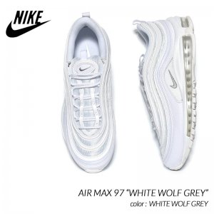 NIKE AIR MAX 97 WHITE WOLF GREY ʥ  ޥå ˡ ( 졼 ֥å  ۥ磻 ǥ  921826-101 )