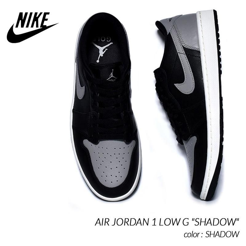 NIKE AIR JORDAN 1 LOW G SHADOW ナイキ エア ジョーダン ロー ゴルフ スニーカー ( シャドー シャドウ グレー  GOLF メンズ DD9315-001 ) - 海外限定 日本未発売 希少モデル スニーカー ショップ シューズ 大阪 北堀江 プレシャスプレイス【  IMPORT