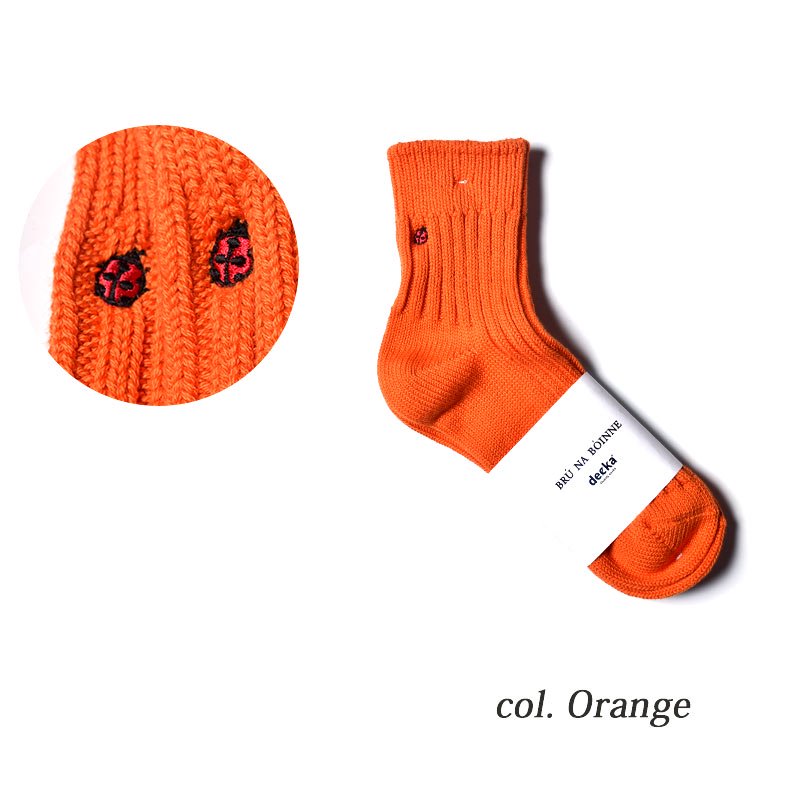 メンズ】BRU NA BOINNE × decka -quality socks- Heavyweight Socks