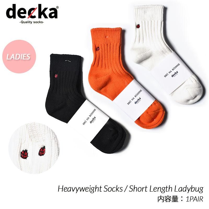 ڥǥBRU NA BOINNE  decka -quality socks- Heavyweight Socks / Short Length Ladybug ǥ å (  )
