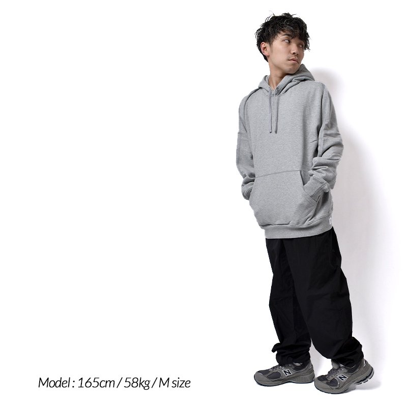 REIGNING CHAMP RELAXED PULLOVER HOODIE H.GREY レイニングチャンプ
