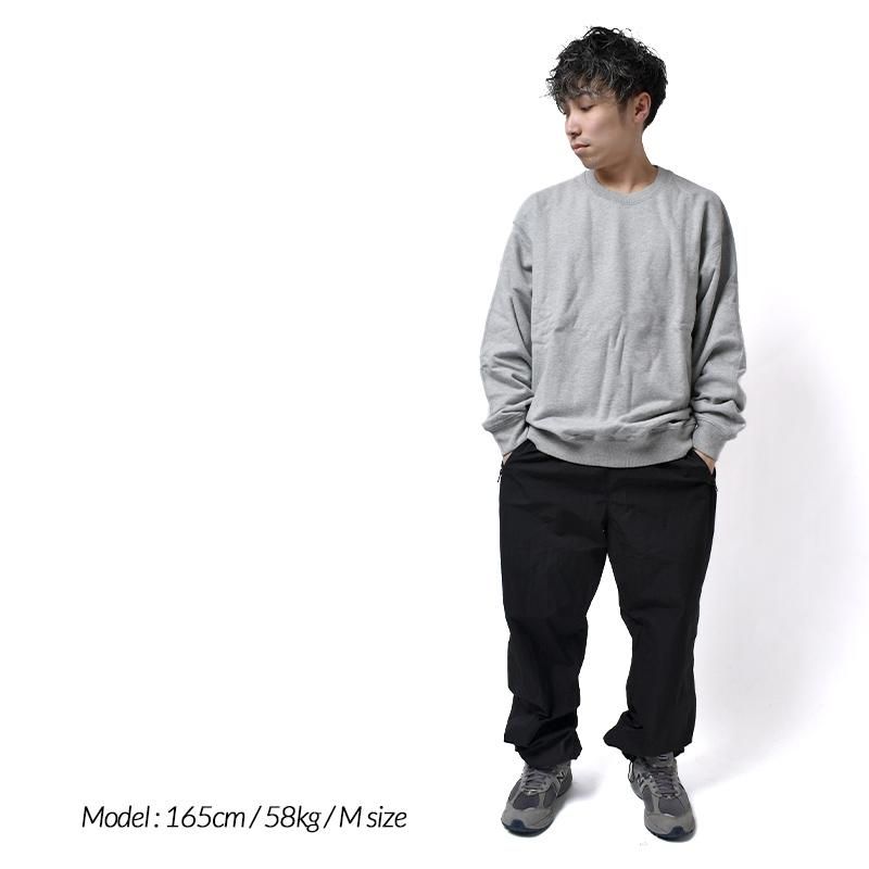 REIGNING CHAMP RELAXED CREWNECK H.GREY レイニングチャンプ