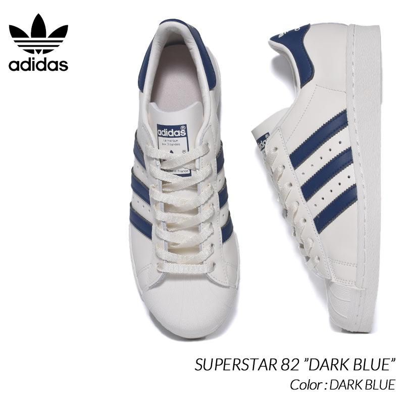 adidas SUPERSTAR 82 DARK BLUE ǥ ѡ ˡ (  եۥ磻  ͥӡ NAVY  ֥롼  GZ1537 )