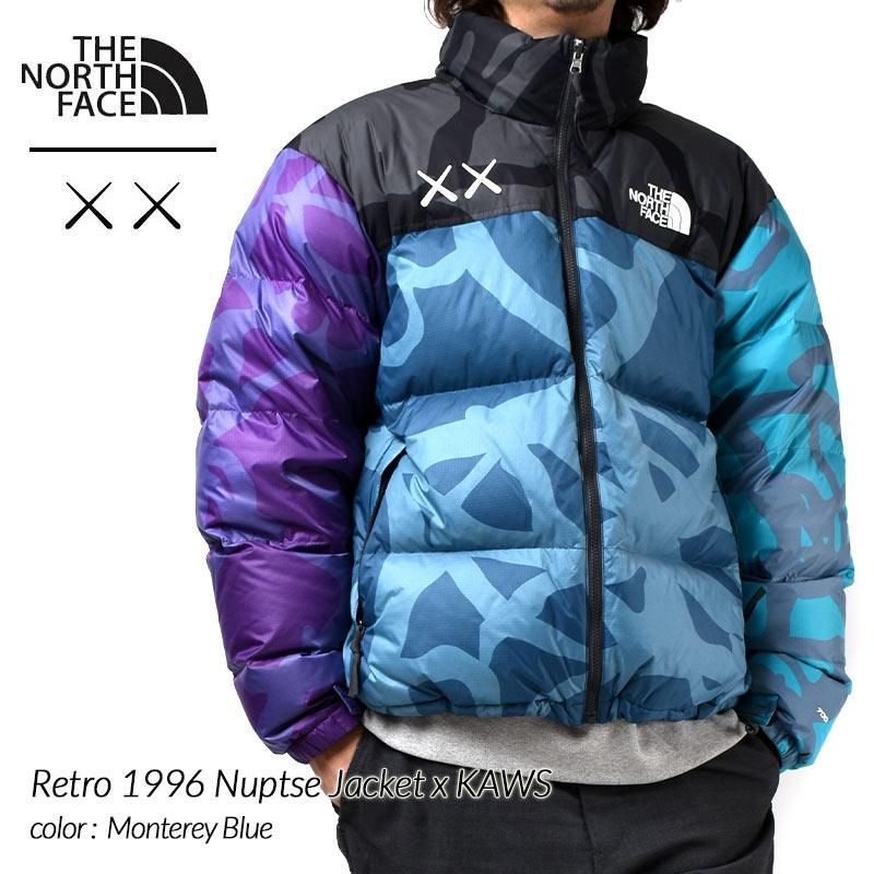 日本未発売 KAWS x The North Face Retro 1996 Nuptse Jacket Monterey ...