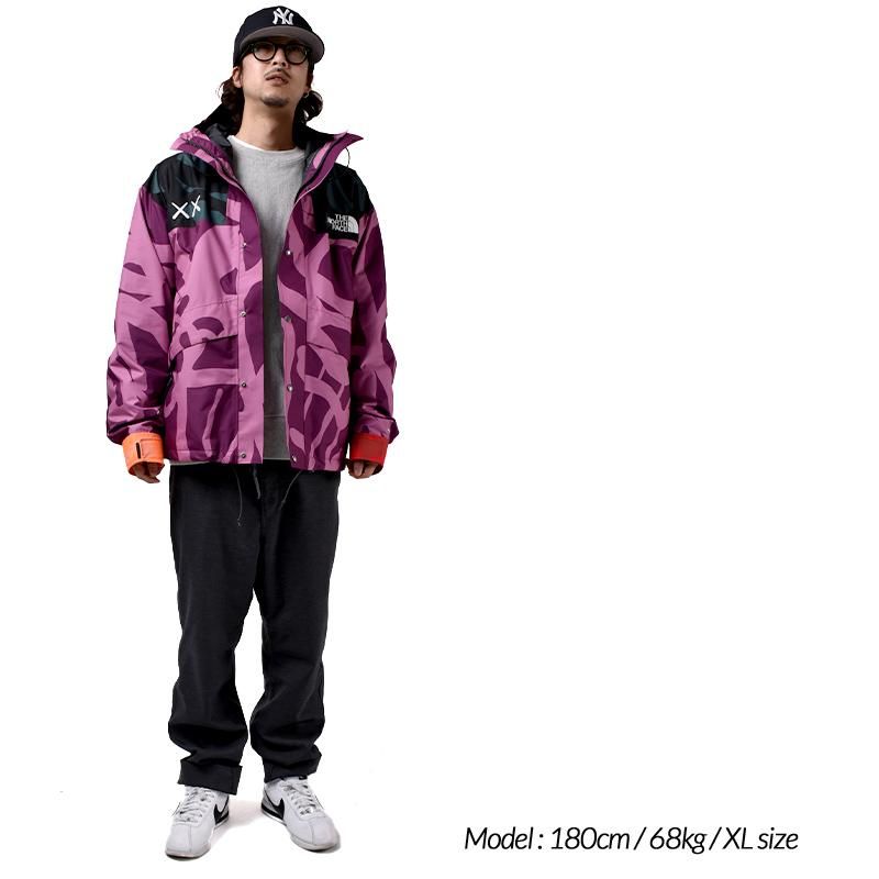 フェイス 海外限定コラボ THE NORTH FACE XX KAWSマウンテンジャケット