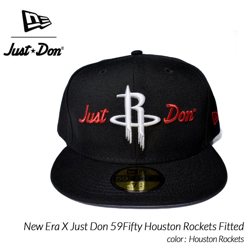 New Era X Just Don 59Fifty Houston Rockets Fitted ニューエラ ジャストドン ヒューストン