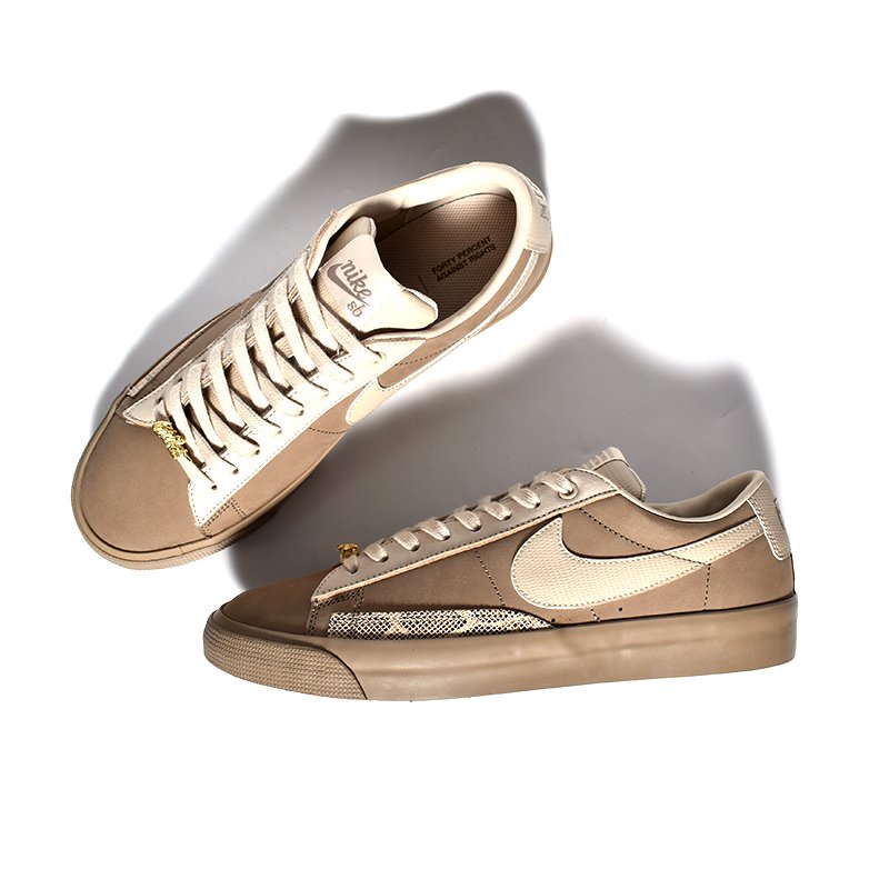 FORTY PERCENT AGAINST RIGHTS × NIKE SB ZOOM BLAZER LOW QS 