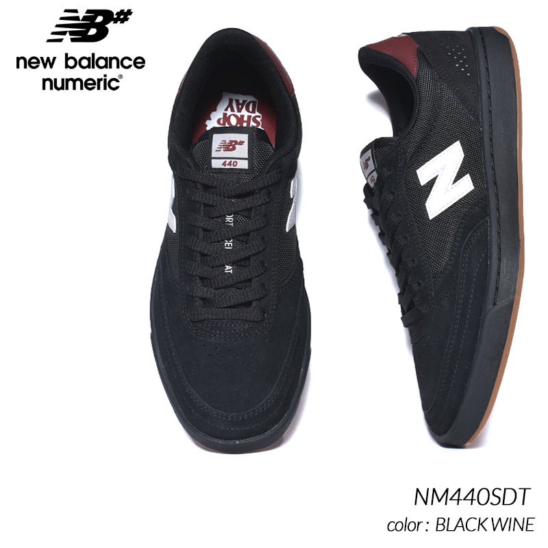 日本未発売 NEW BALANCE NUMERIC NM440SDT ”BLACK WINE