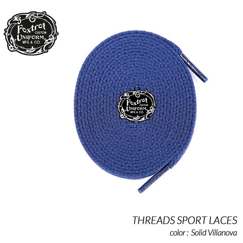 Foxtrot Uniform THREADS SPORT LACES Solid Villanova եåȥå ˥ե 塼졼 ˡ ( 120cm 170cm ɳ )