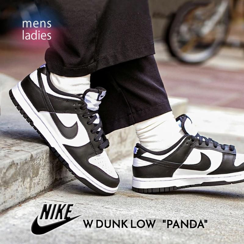 NIKE W DUNK LOW PANDA ナイキ ダンク ロー スニーカー ( パンダ 黒 白 ブラック ホワイト メンズサイズ  DD1503-101 ) - 海外限定 日本未発売 希少モデル スニーカー ショップ シューズ 大阪 北堀江 プレシャスプレイス【 IMPORT  SHOES u0026 CLOTHES