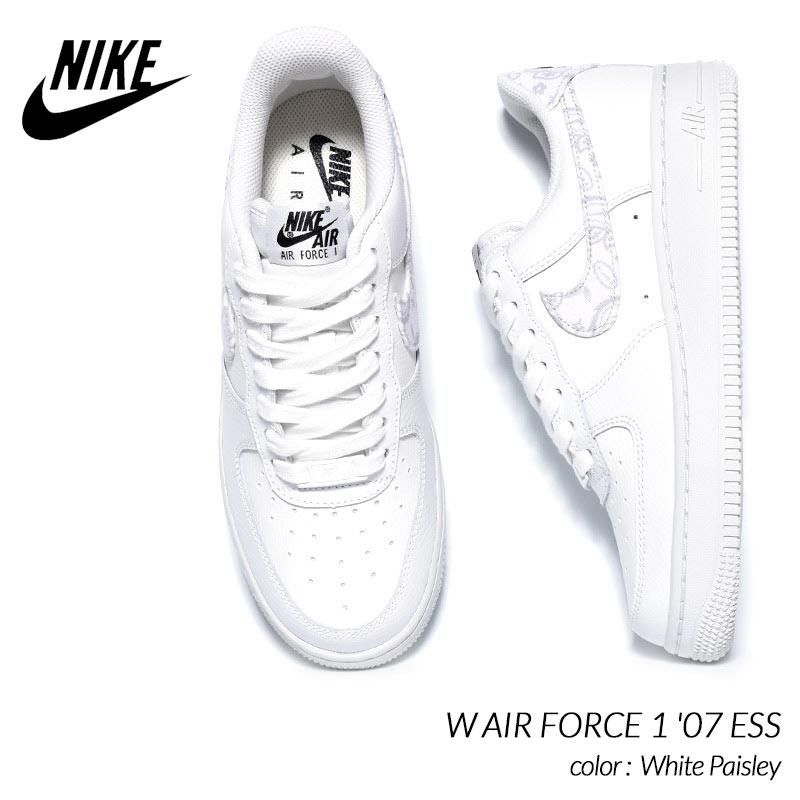 NIKE W AIR FORCE 1 '07 ESS ナイキ エア フォースワンホワイト