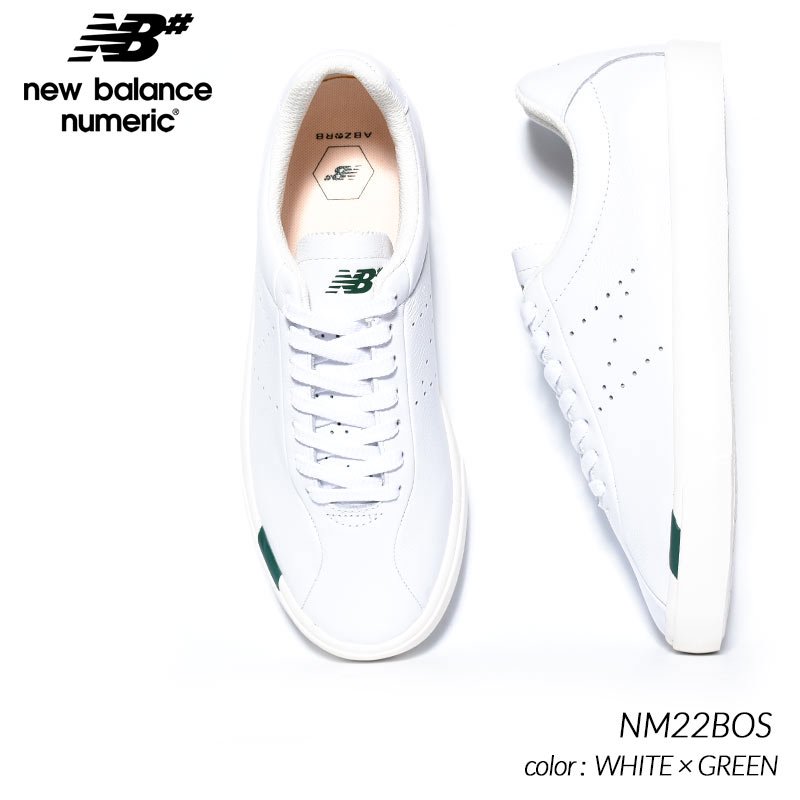 日本未発売 NEW BALANCE NUMERIC NM22BOS WHITE × GREEN