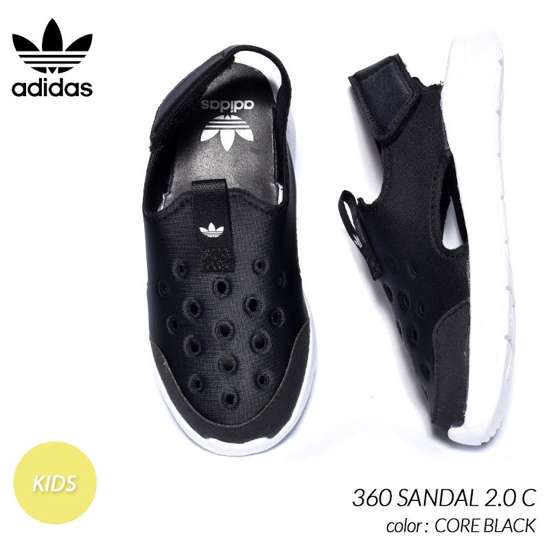 adidas 360 SANDAL 2.0 C ”CORE BLACK” アディダス サンダル キッズ