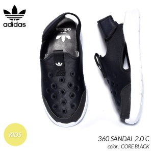 adidas 360 SANDAL 2.0 C ”CORE BLACK” アディダス サンダル キッズ ベビー スニーカー ( BABY KIDS シューズ 靴 GW2590 )