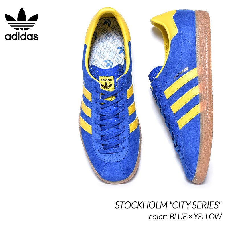 ADIDAS ARSENAL FC X 1971 'SPRING YELLOW VICTORY BLUE' / SPRING