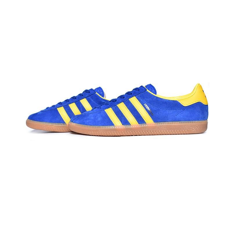 blue and yellow adidas originals