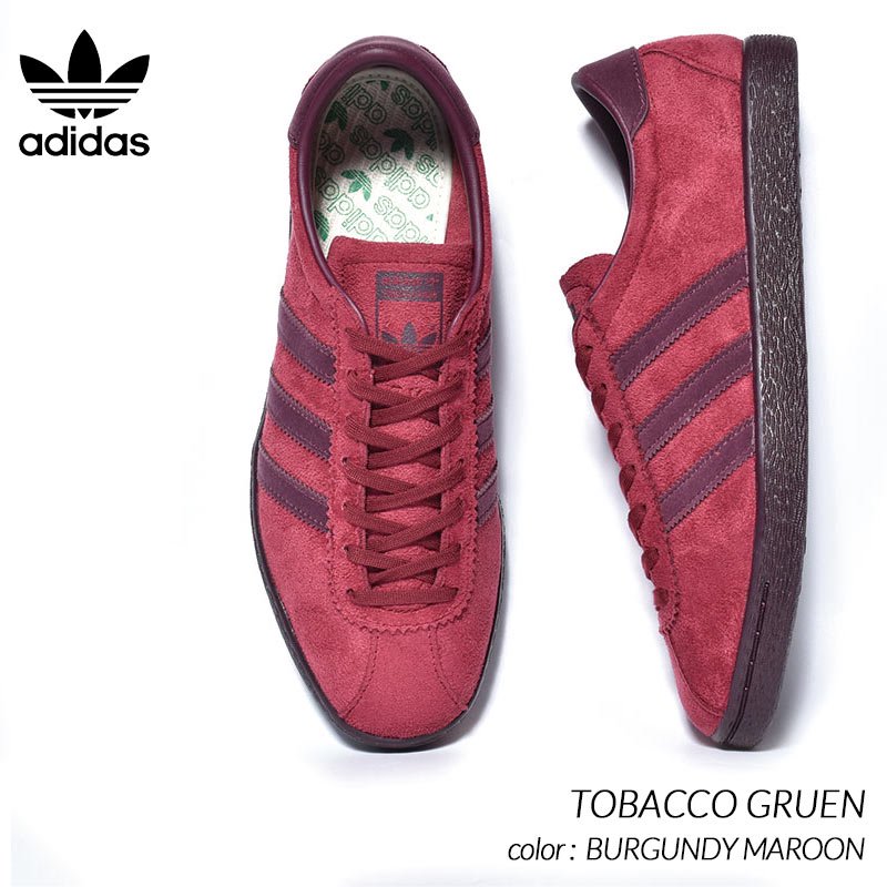 adidas ORIGINALS TOBACCO GRUEN ”BURGUNDY MAROON” アディダス タバコ