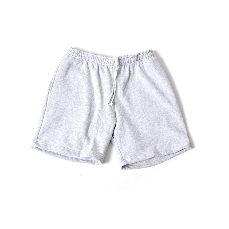 LOS ANGELES APPAREL 14oz Heavy Fleece Mid Short Pant Ash