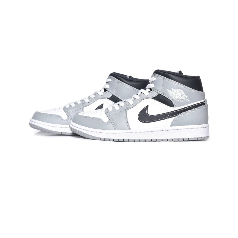 NIKE AIR JORDAN 1 MID “LIGHT SMOKE GREY/WHITE” ナイキ エア