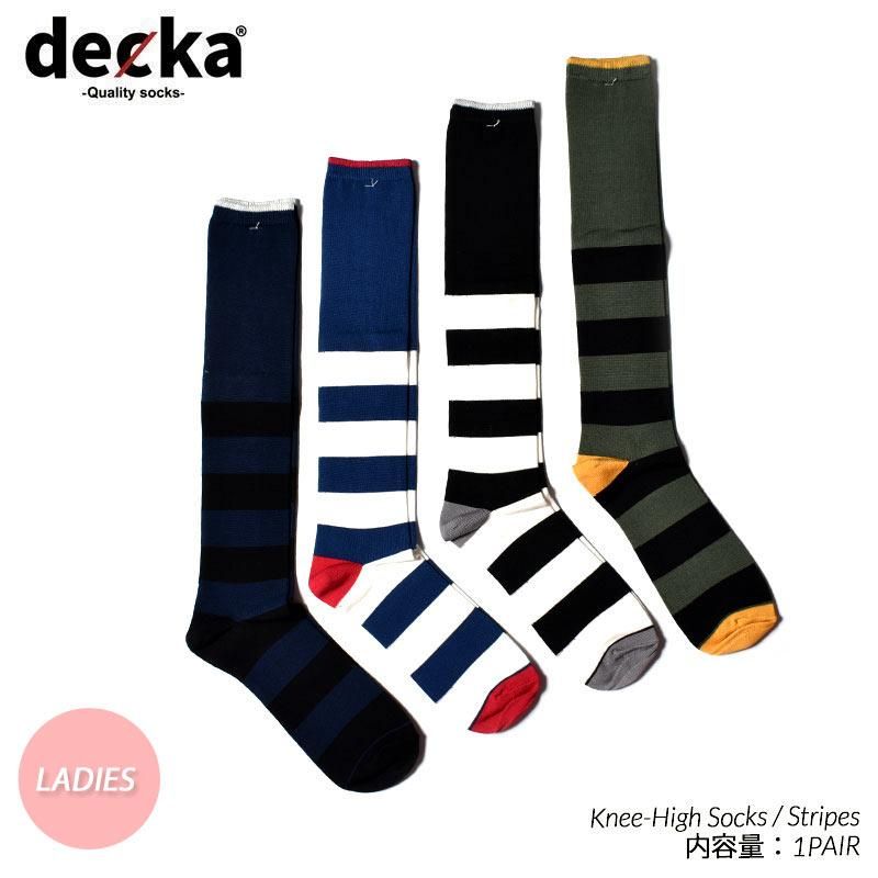 ڥǥBRU NA BOINNE  decka Knee-High Socks / Stripes ֥롼ʥܥ ǥ ˡϥ å ȥ饤 (  )