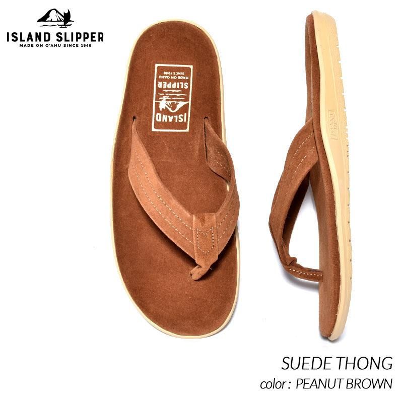 ISLAND SLIPPER SUEDE THONG 