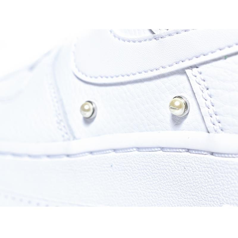 NIKE AIR FORCE 1'07 SE PEARLS レディース25.5 Nike Womens Air Force 1 '07 SE Pearl White Women's Size 7.5
