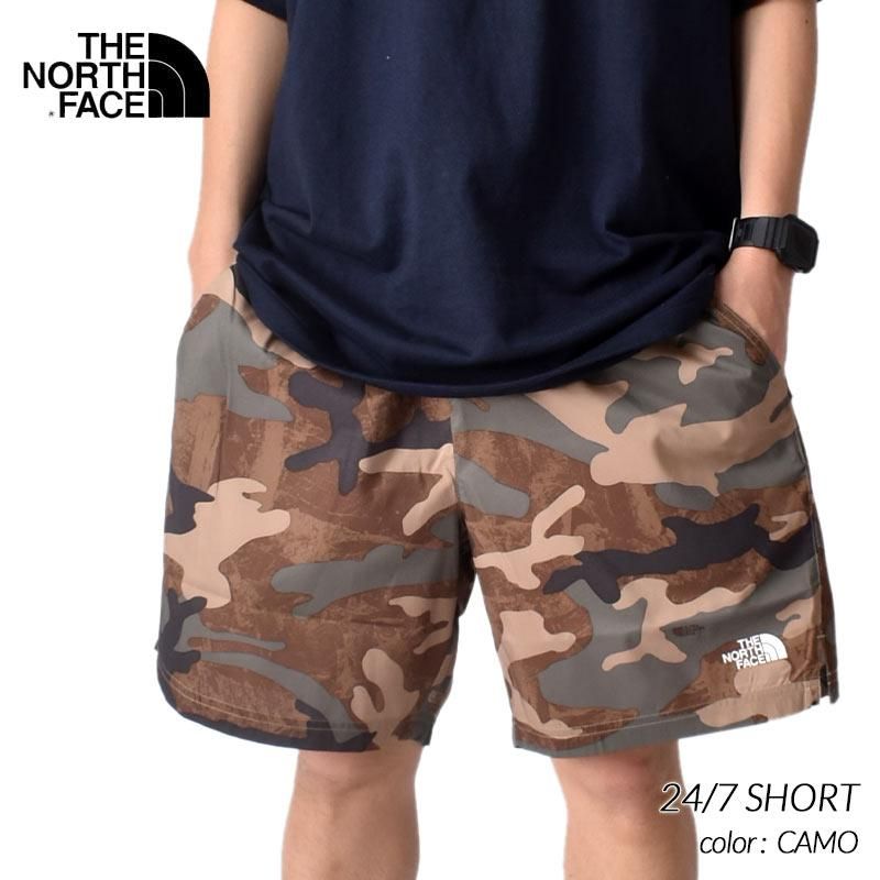 日本未発売 THE NORTH FACE 24/7 SHORT CAMO ザ ノースフェイス