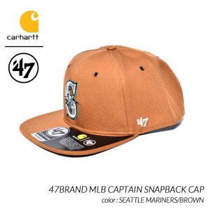 CARHARTT 47BRAND MLB CAPTAIN SNAPBACK CAP 