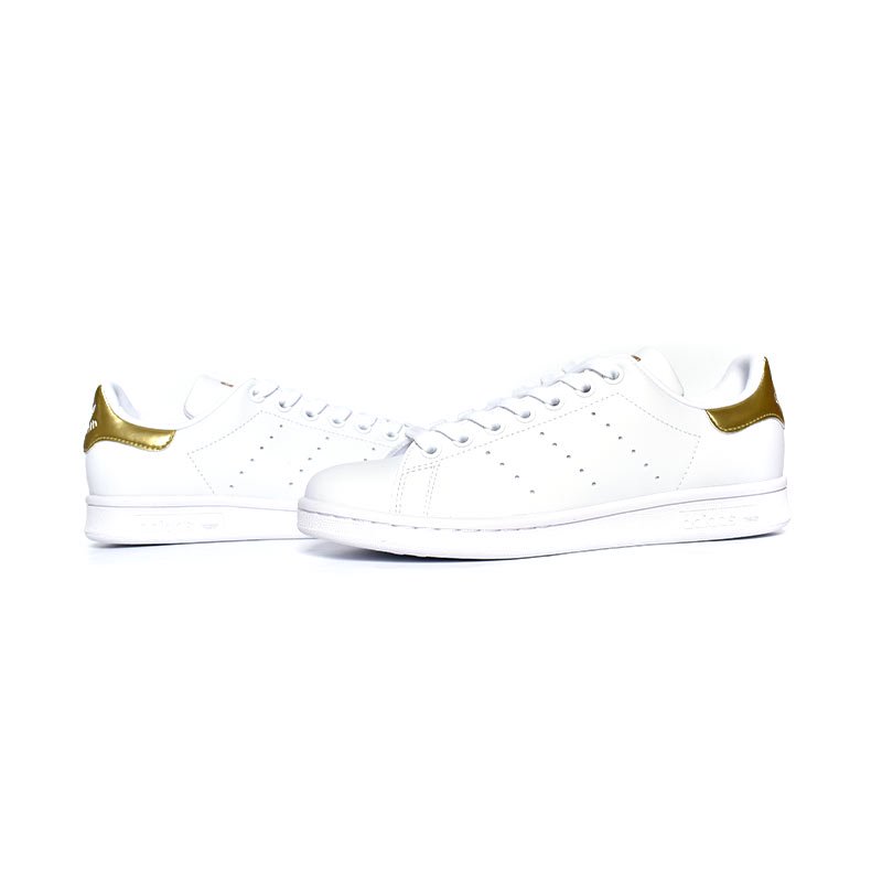 Adidas stan hotsell smith white gold