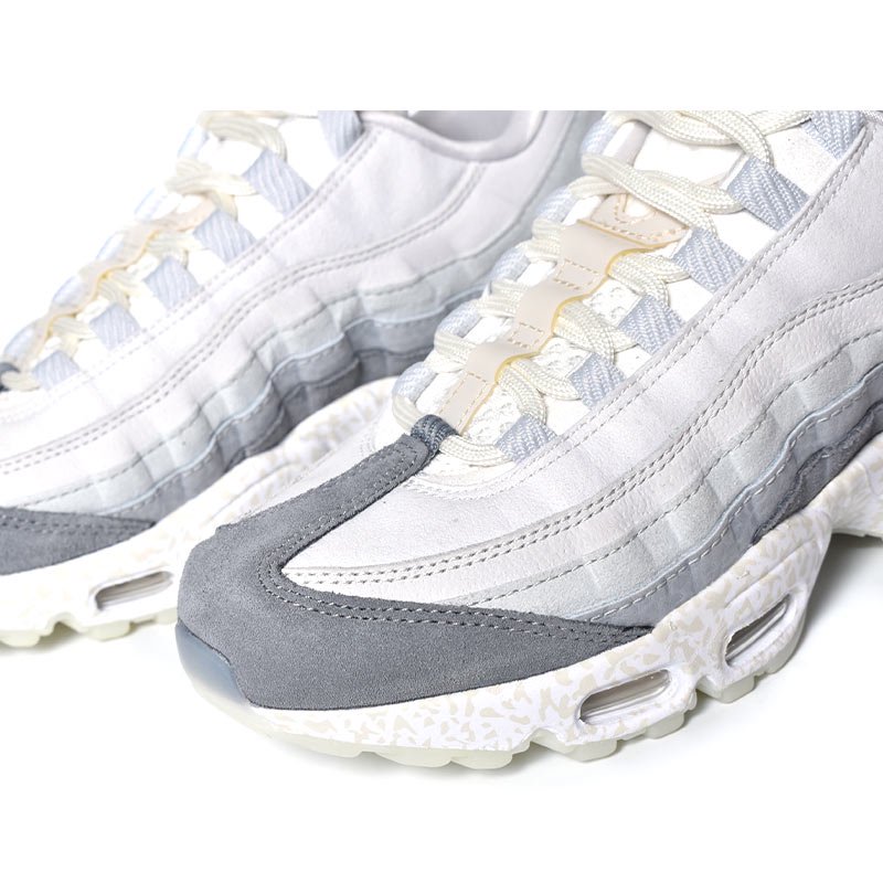 AirMax95qsXmas ナイキ エアマックス95 QS 白グレー 25cm fragment