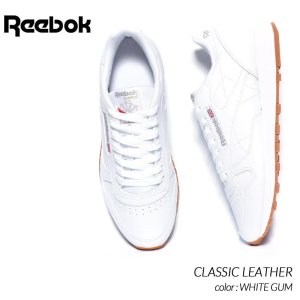 REEBOK CLASSIC LEATHER ”WHITE GUM” リーボック クラシックレザー スニーカー ( 白 ホワイト ガムソール メンズ GY0952 )