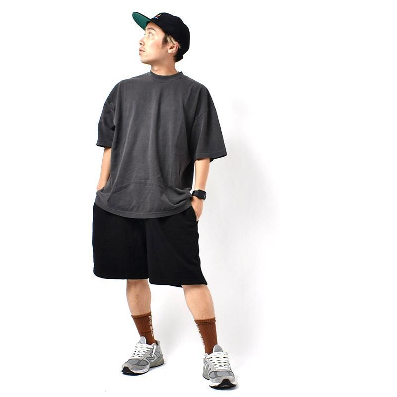 3åȡLOS ANGELES APPAREL Mid Short Pant / T-Shirt  Foxtrot Uniform Highest Quality Socks BLACK