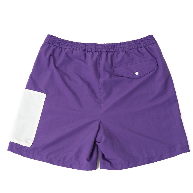 日本未発売 THE NORTH FACE WHITE LABEL NYLON SHORTS ”PURPLE WHITE