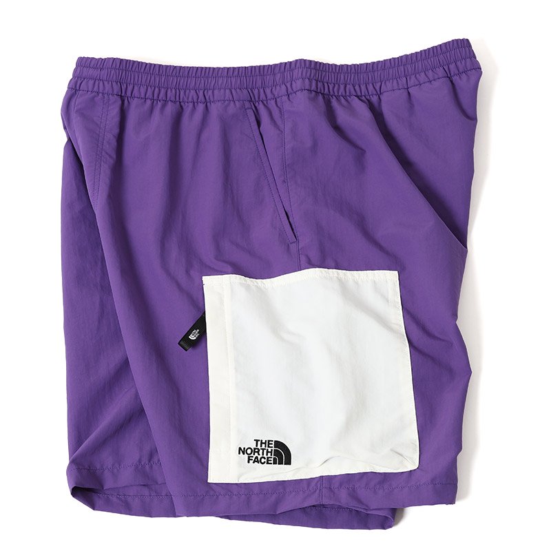 日本未発売 THE NORTH FACE WHITE LABEL NYLON SHORTS ”PURPLE WHITE