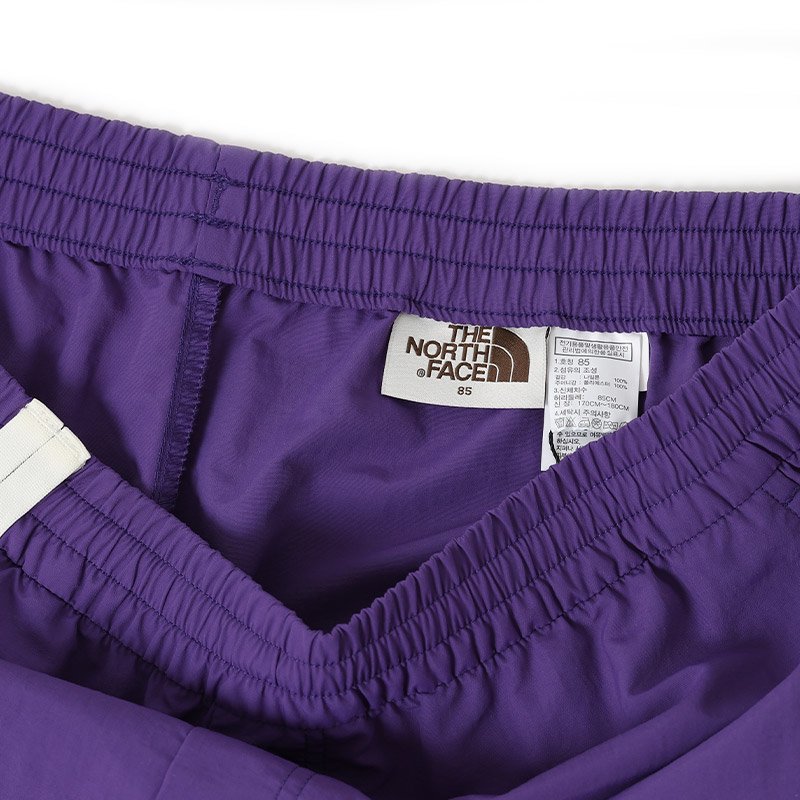 日本未発売 THE NORTH FACE WHITE LABEL NYLON SHORTS ”PURPLE WHITE