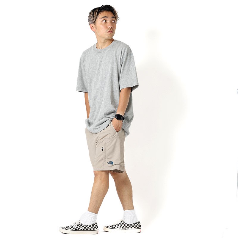 日本未発売 THE NORTH FACE WHITE LABEL NYLON SHORTS ”BEIGE NAVY” ザ