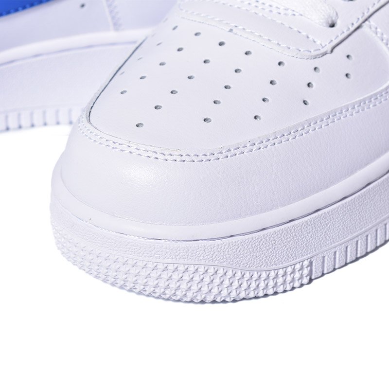 NIKE ナイキ AIR FORCE 1 '07 'CUT OUT SWOOSH - WHITE BLACK' エア