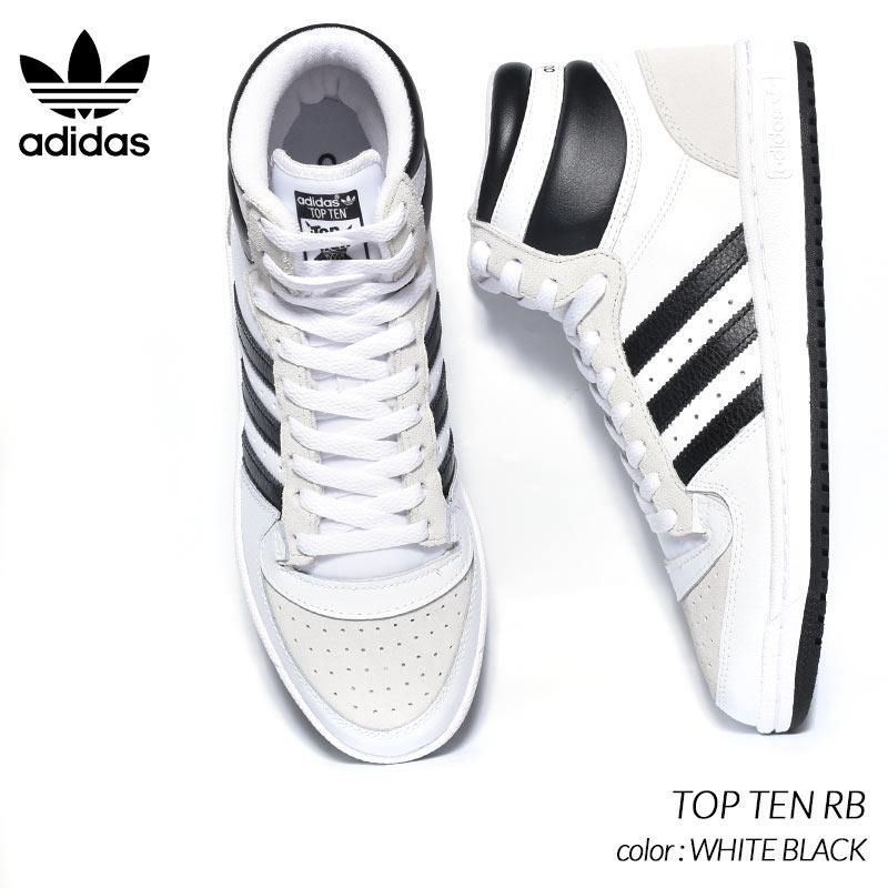 adidas TOP TEN RB WHITE BLACK ǥ ȥåץƥ ϥå ˡ (  ۥ磻  ֥å  GX0741 )