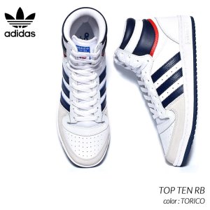 adidas TOP TEN RB ”WHITE BLACK” アディダス トップテン ハイカット