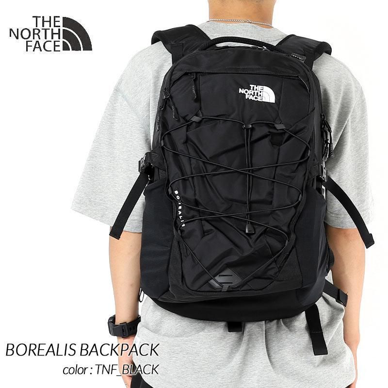 THE NORTH FACE BOREALIS BACKPACK ザ ノースフェイス ボレアリス バックパック リュックサック ( 黒 ブラック バッグ BAG 鞄 NF0A3KV3JK3 )