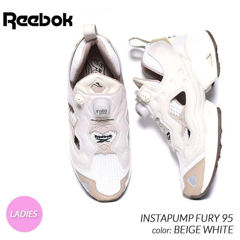 REEBOK INSTAPUMP FURY 95 ”BEIGE WHITE” リーボック インスタ ポンプフューリー スニーカー ( ベージュ 白  メンズ レディース ウィメンズ GZ2185 ) - 海外限定 日本未発売 希少モデル スニーカー ショップ シューズ 大阪 北堀江  プレシャスプレイス【 IMPORT SHOES u0026 CLOTHES