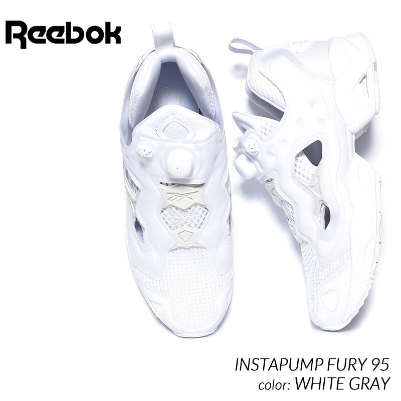 REEBOK INSTAPUMP FURY 95 ”WHITE GRAY” リーボック インスタ ポンプ ...