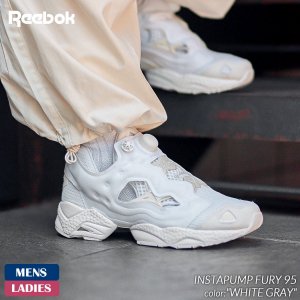 REEBOK INSTAPUMP FURY 95 WHITE GRAY ꡼ܥå 󥹥 ݥץե塼꡼ ˡ (  졼  ǥ  GX9432 )