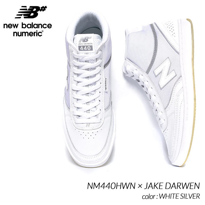 日本未発売 NEW BALANCE NUMERIC × JAKE DARWEN NM440HWN ”WHITE