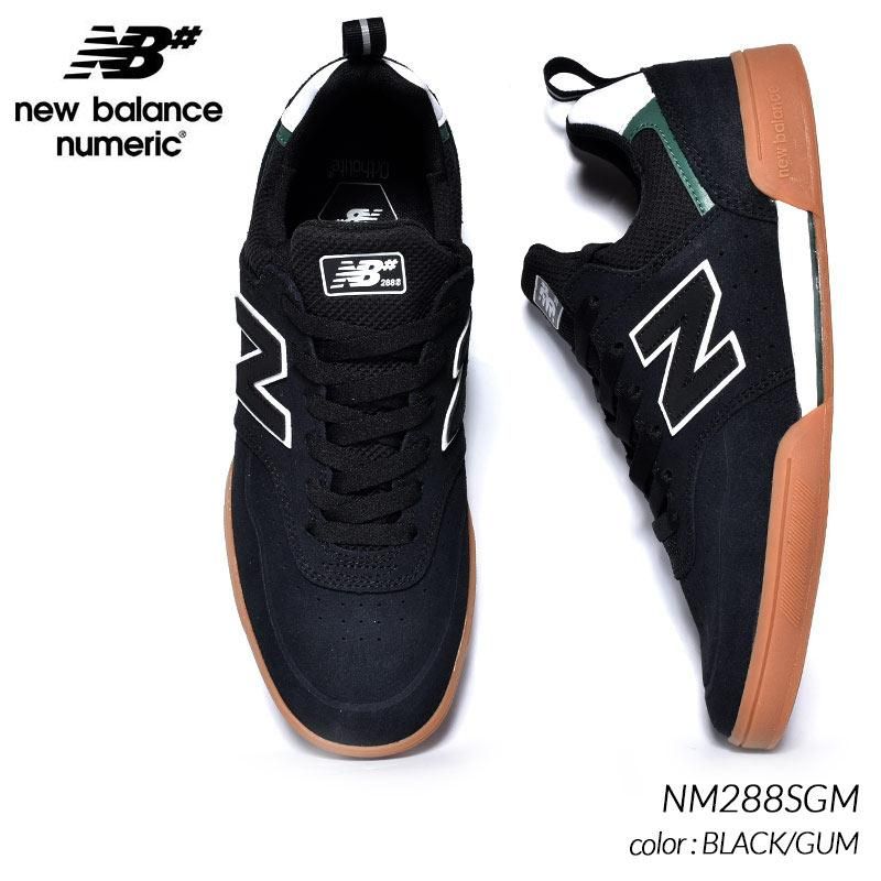 ̤ȯ NEW BALANCE NUMERIC NM288SGM BLACK/GUM ˥塼Х ̥å ˡ (   ֥å   )